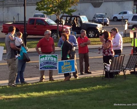 The preliminary election results put John Barrett III and Richard Acombright on the election ballot for November.