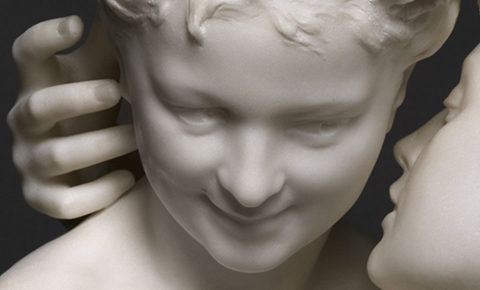 "Daphnis and Chloe," by Jean-Baptiste Carpeaux, 1874, Marble; Acquired by the Clark, 2013