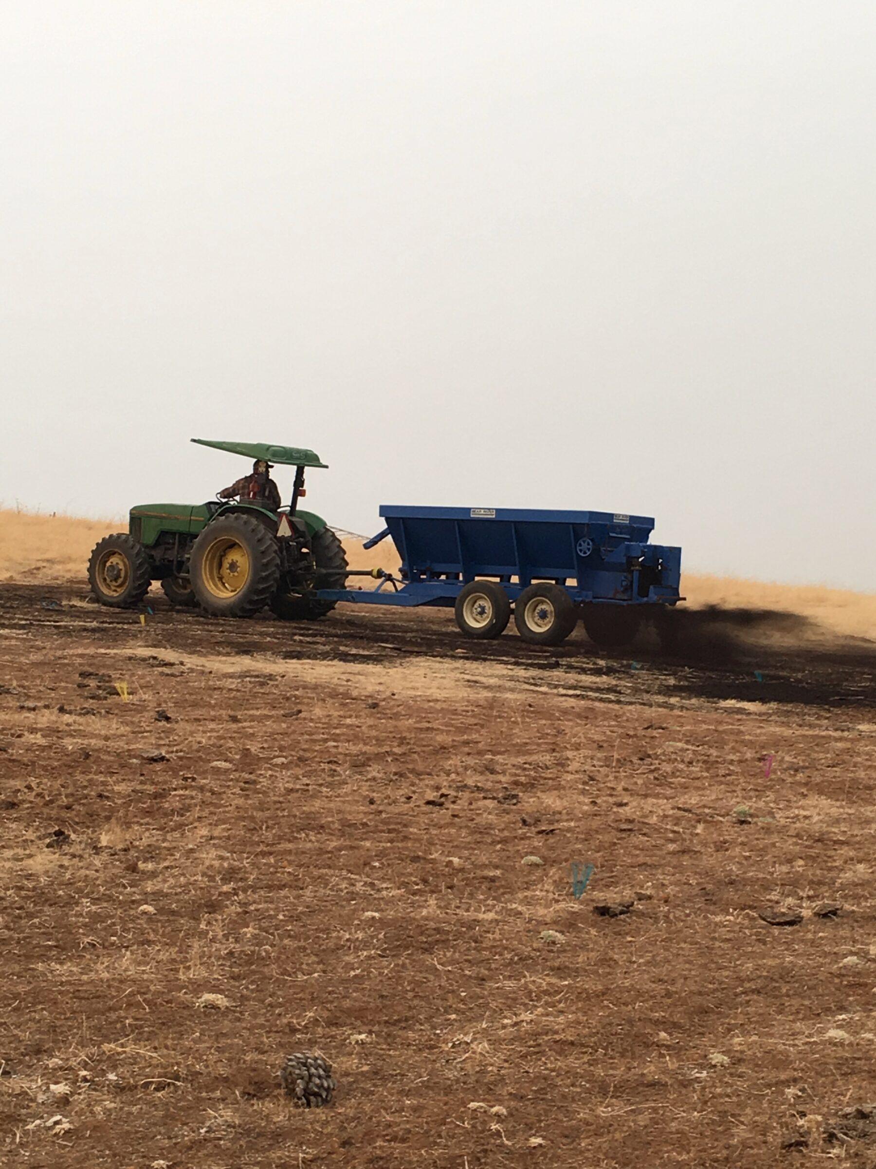 Shaw is studying compost additions to rangelands to determine the effects on soil carbon and plant growth. Compost also changes the soil food web – including the numbers and diversity of nematodes